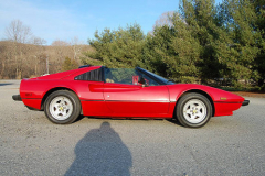 Ferrari 308 GTS QV Quattrovalvole Red 1983 Passenger Side View