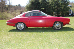 Alfa Romeo Sprint Speciale Red 1960 Passenger Side View