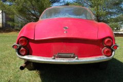 Alfa Romeo Sprint Speciale Red 1960 Rear Vew