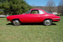 Alfa Romeo Sprint Speciale Red 1960 Driver Side View