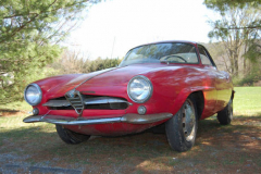 Alfa Romeo Sprint Speciale Red 1960