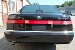 Alfa Romeo 164 LS Black 1995 Rear View