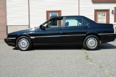 Alfa Romeo 164 LS Black 1995 Driver Side View