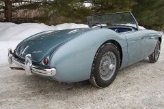 Austin Healey 100 Grey 1953 Passenger Side View