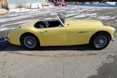 Austin Healey 3000 Mk1 BN7 Yellow1960 Passenger Side View