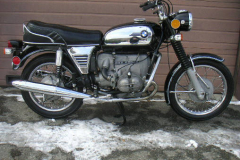 BMW R60 Black 1972 BMW R60 Black 1972