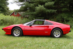 Ferrari 308 GTS Red 1979 Driver Side View