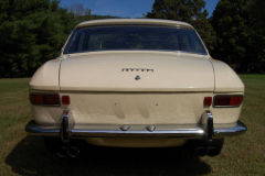 Ferrari 330 GT 2 Plus 2 Two Headlight White 1966 Rear View