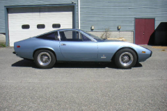 1972 Ferrari 365 GTC 4 Blue Passenger Side View