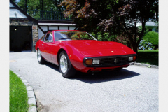 Ferrari 365 GTC 4 Red 60000 Miles 1972 Front View