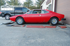 Ferrari 308 GT4 Red 1975 Driver Side View