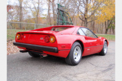 Ferrari 308 GTB Fiberglass 1978 Rear Passenger Side View