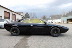 Ferrari 208 GT4 Black 1978 Passenger Side View