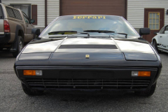 Ferrari 208 GT4 Black 1978 Front View