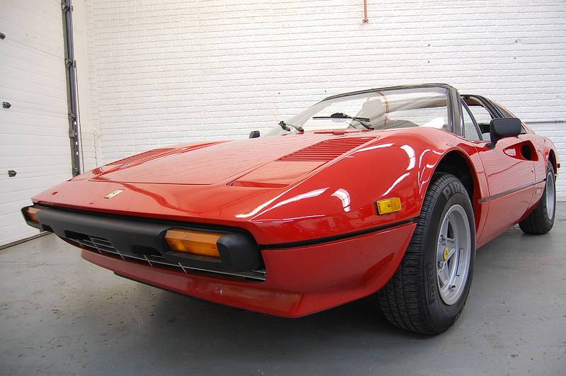 Red Ferrari 308