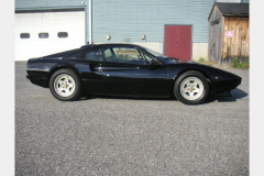 Ferrari 308 GTBi Black 1981 Passenger Side View