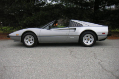 Ferrari 308 GTSi Silver 35000 Miles 1981 Drivers Side View