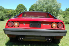 Ferrari Mondial Coupe Red 72000 Miles 1981 Rear View