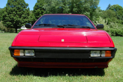 Ferrari Mondial Coupe Red 72000 Miles 1981 Front View