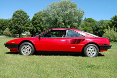 Ferrari Mondial Coupe Red 72000 Miles 1981 Driver Side View