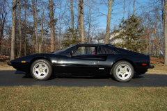 Ferrari 308 GTSi Black 1982 Driver Side View