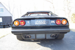 Ferrari 308 GTSi Black 1982 Rear View