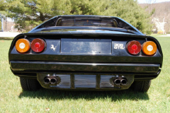 Ferrari 308 GTSi Black 1982 Rear View