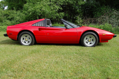 Ferrari 308 GTSi Red 1982 Passenger Side View