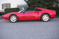 Ferrari 308 GTSi Red 69000 Miles 1982 Driver Side View