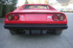 Ferrari 308 GTSi Red 69000 Miles 1982 Rear View