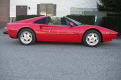 Ferrari 308 GTSi Red 69000 Miles 1982 Passenger Side View