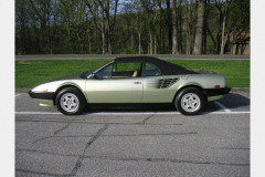 Ferrari Mondial Cab Green 24000 Miles 1983 Drivers Side View