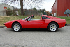 Ferrari 308 GTS QV Red 1984 Driver Side View