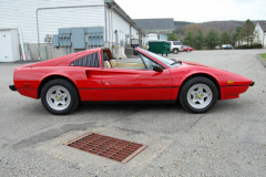 Ferrari 308 GTS QV Red 1984 Passenger Side View