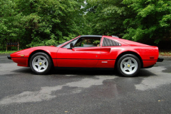 Ferrari 308 GTS QV Red 1984 Driver Side View