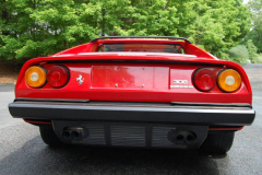 Ferrari 308 GTS QV Red 1984 Rear View