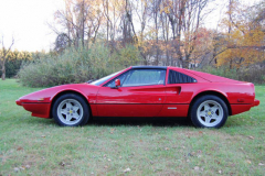 Ferrari 308 GTS QV Red 1984 Driver Side View