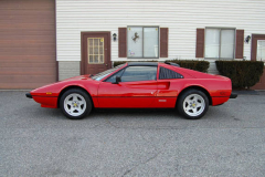 Ferrari 308 GTS Red 1984 Driver Side View