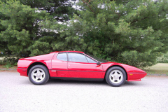 Ferrari 512BBi 8700 Kilometers 1984 Passenger Side View