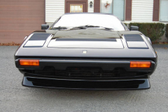 Ferrari 308 GTS QV Black 1985 Front View