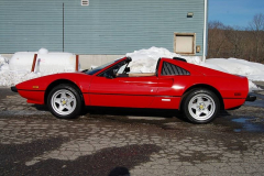 Ferrari 308 GTS QV Red 1985 Driver Side View