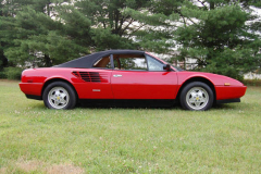 Ferrari Mondial Cab Convertible Red 1986 Passenger Side View