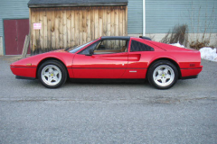 Ferrari 328 GTS Red 1988 Driver Side View