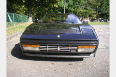 Ferrari 328 GTS Black 1986 Front View