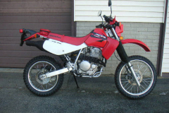 Honda XR650L Red 2006