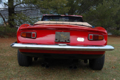 Intermeccanica Italia Red 1968 Rear View