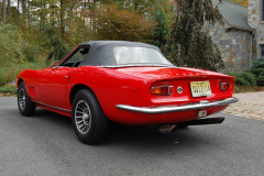 Intermeccanica Italia Red 1969 Rear View