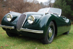 Jaguar XK120 Roadster Green 1950