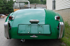 Jaguar XK 120 Roadster Green 1951 Rear View