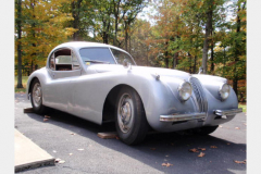 Jaguar XK120 White Project Car 1952